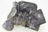 Colorful Cubic Fluorite Crystals with Phantoms - Yaogangxian Mine #217410-2